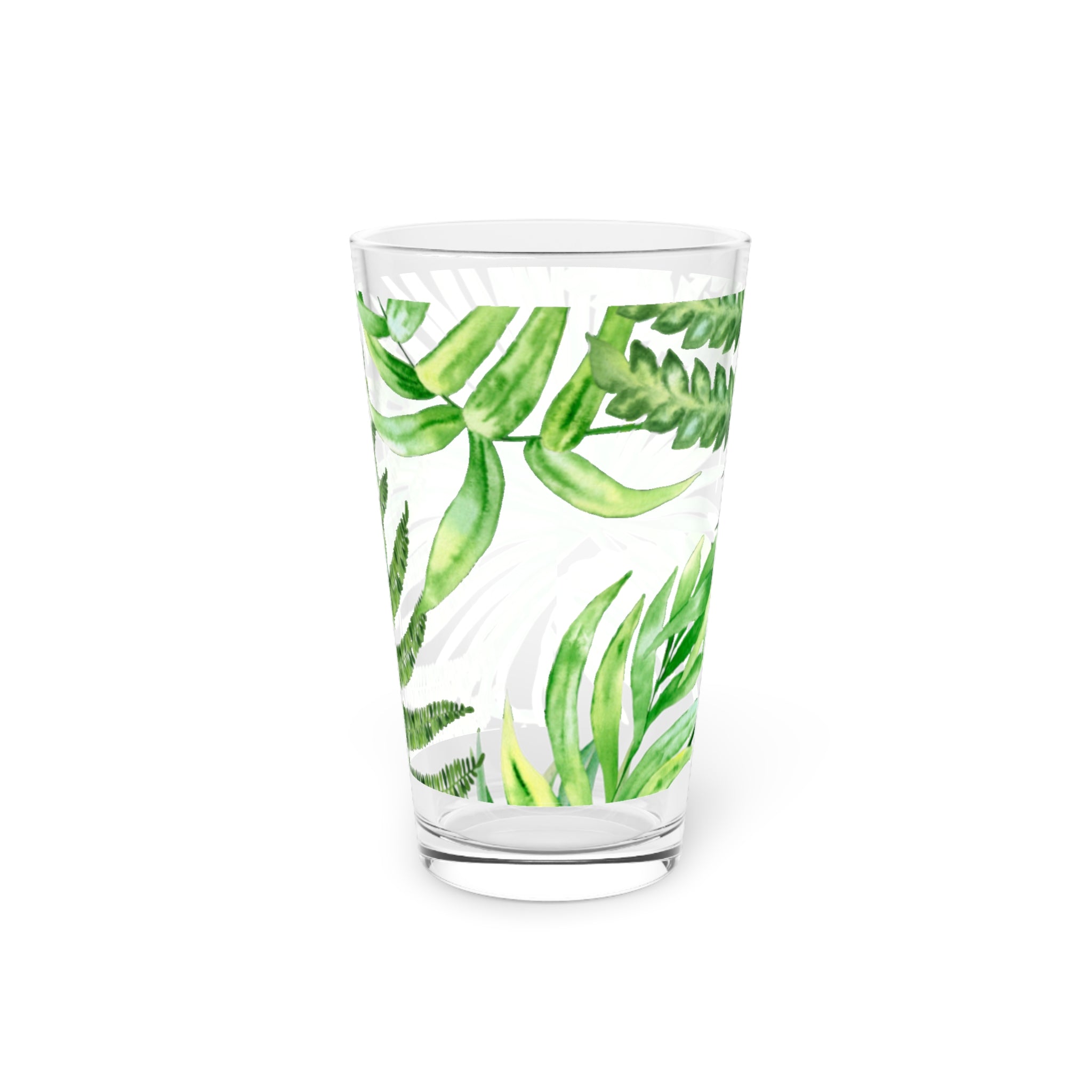 Tropical Pint Glass - 16oz - Perfect for Summer Gatherings & Outdoor Parties