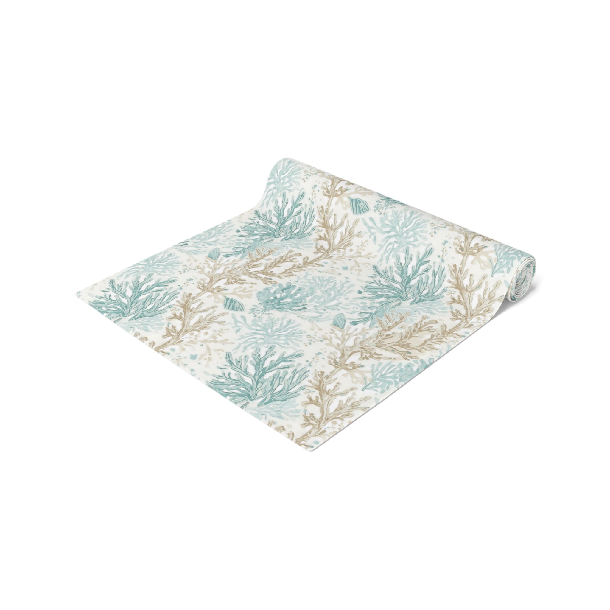 Coastal Coral Reef Table Runner