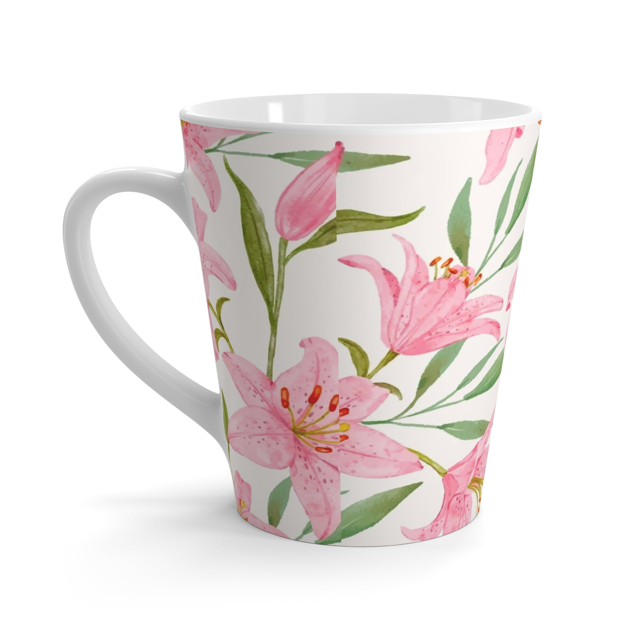 Floral Latte Mug