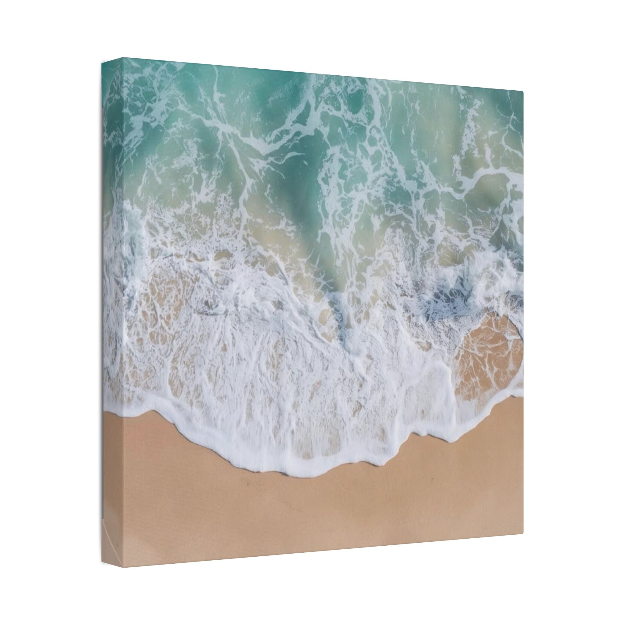Ocean Waves Beach Canvas