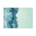 Abstract Wave Glass Cutting Board