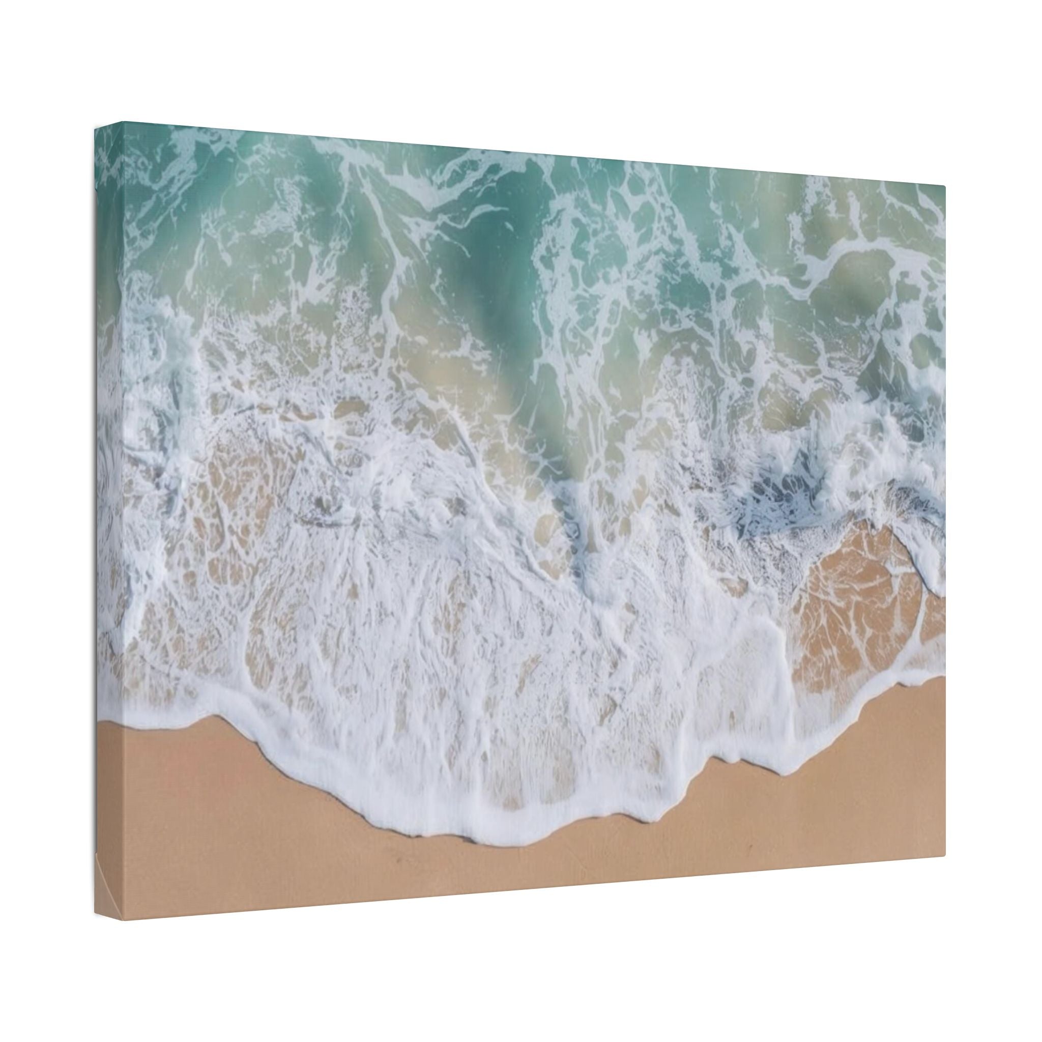 Ocean Waves Beach Canvas