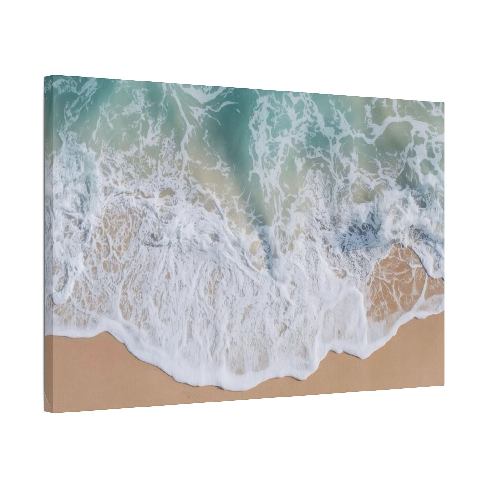 Ocean Waves Beach Canvas