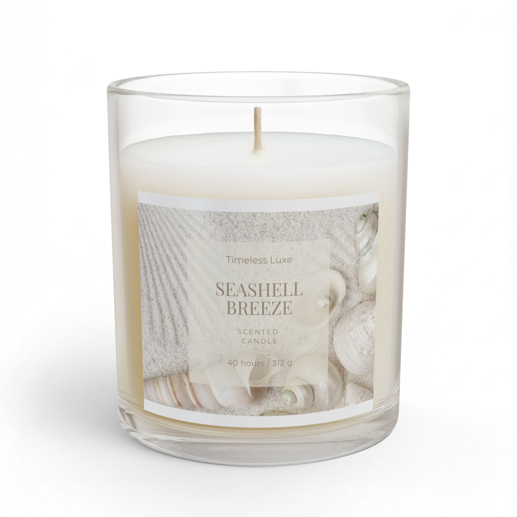 Seashell Breeze Scented Candle