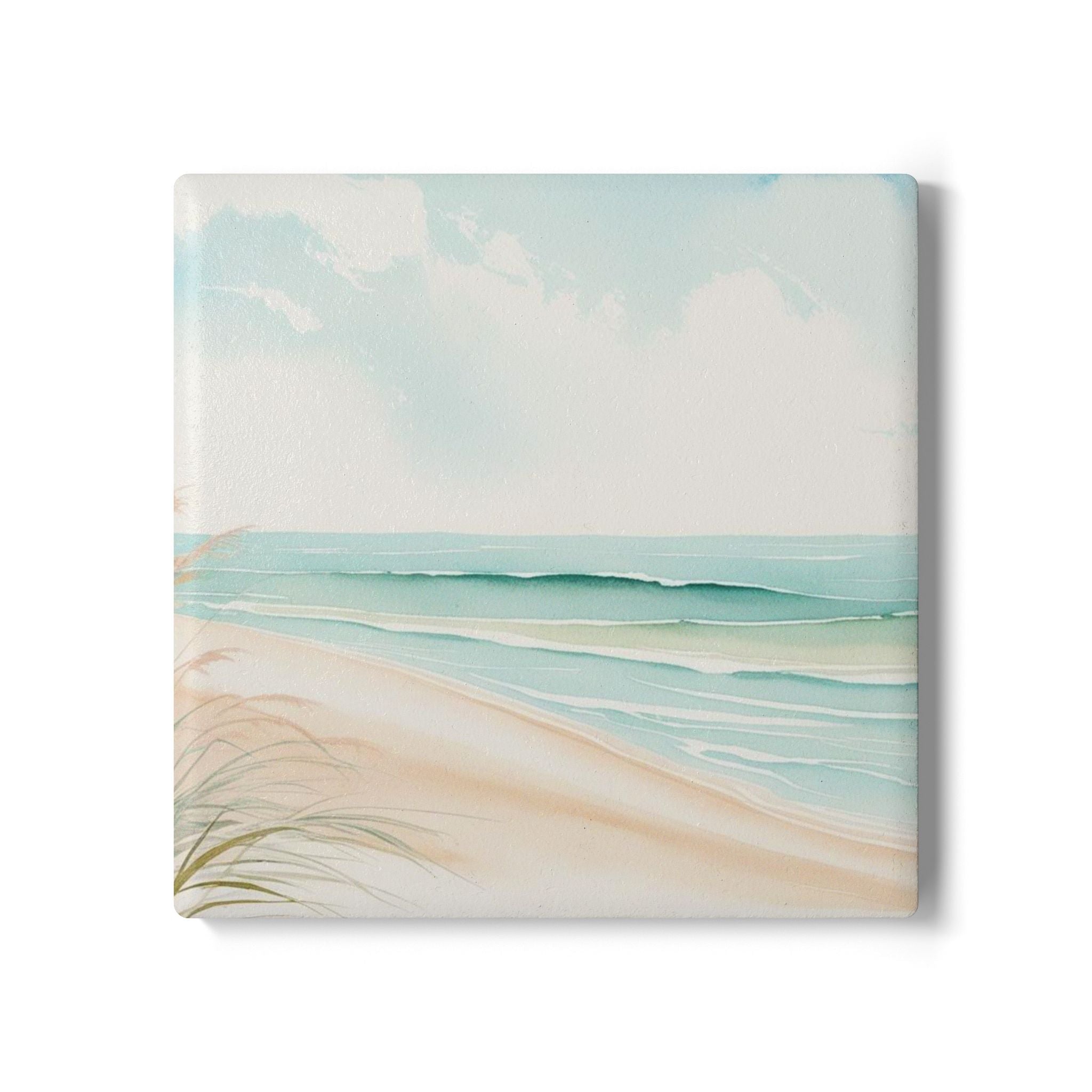 Ceramic Coaster Beach Theme Set
