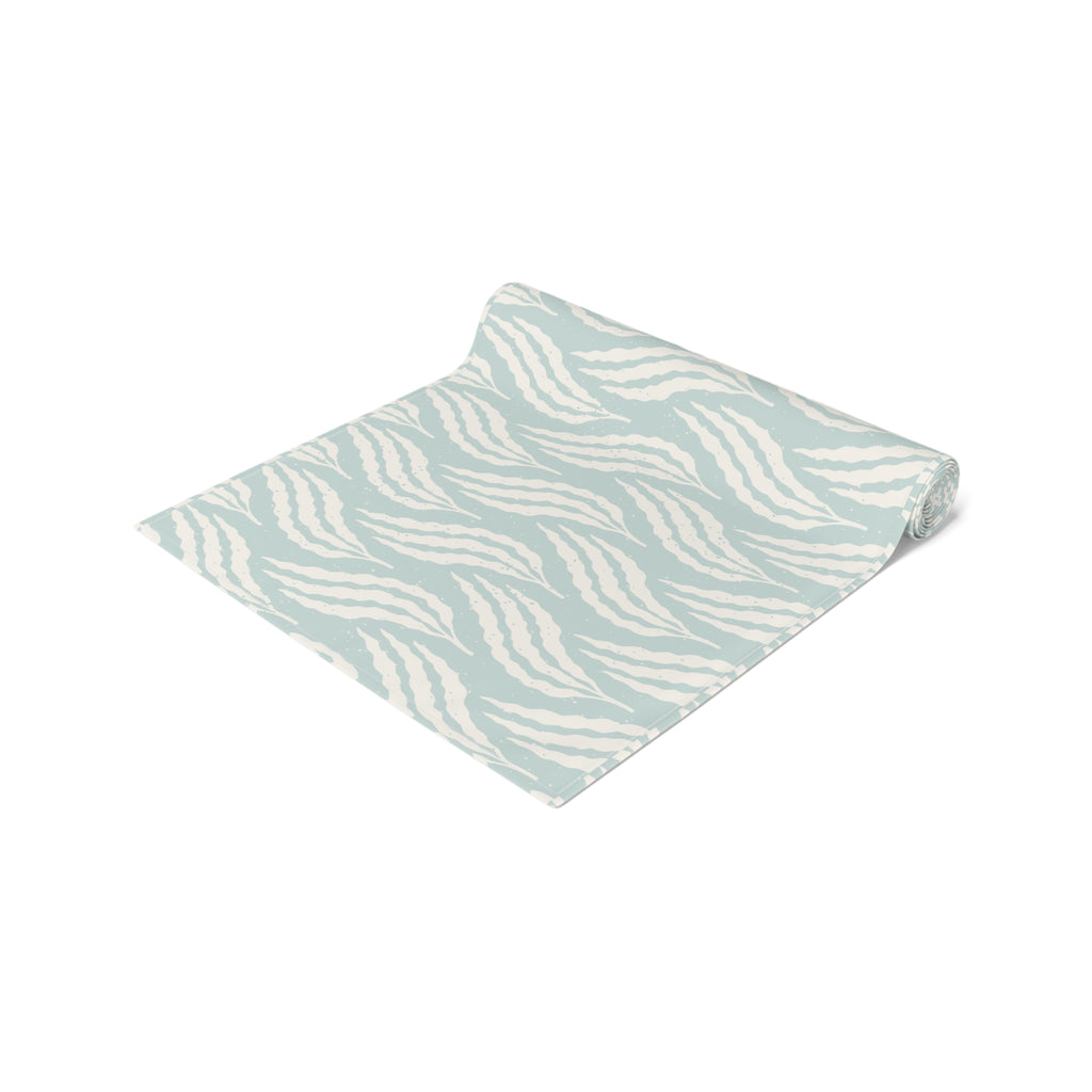 Coastal Wave Pattern Table Runner