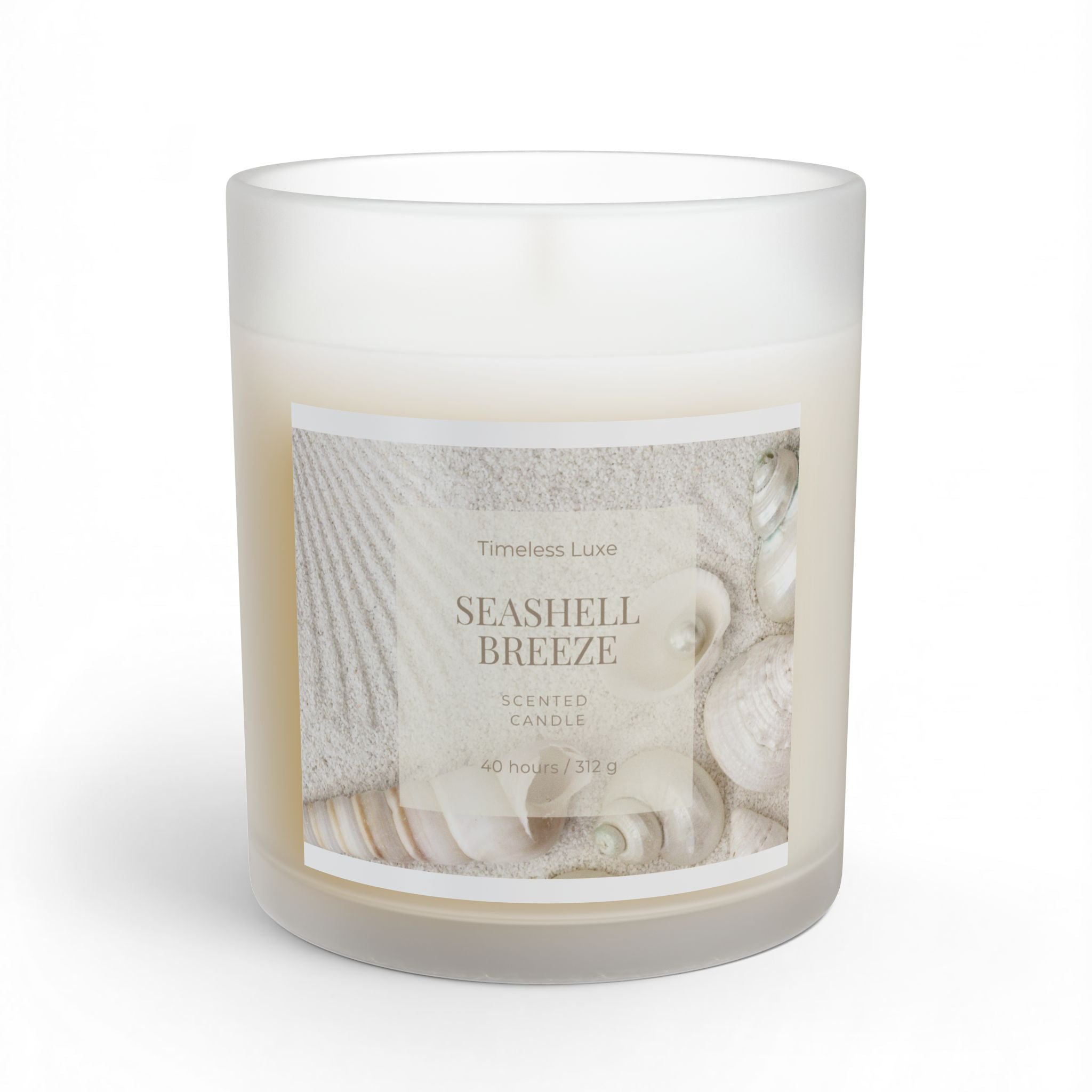 Seashell Breeze Scented Candle