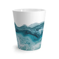 Abstract Wave Latte Mug