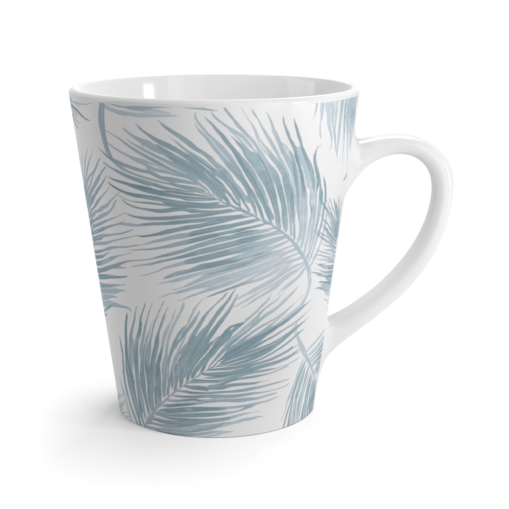 Blue Palm Coastal Mug