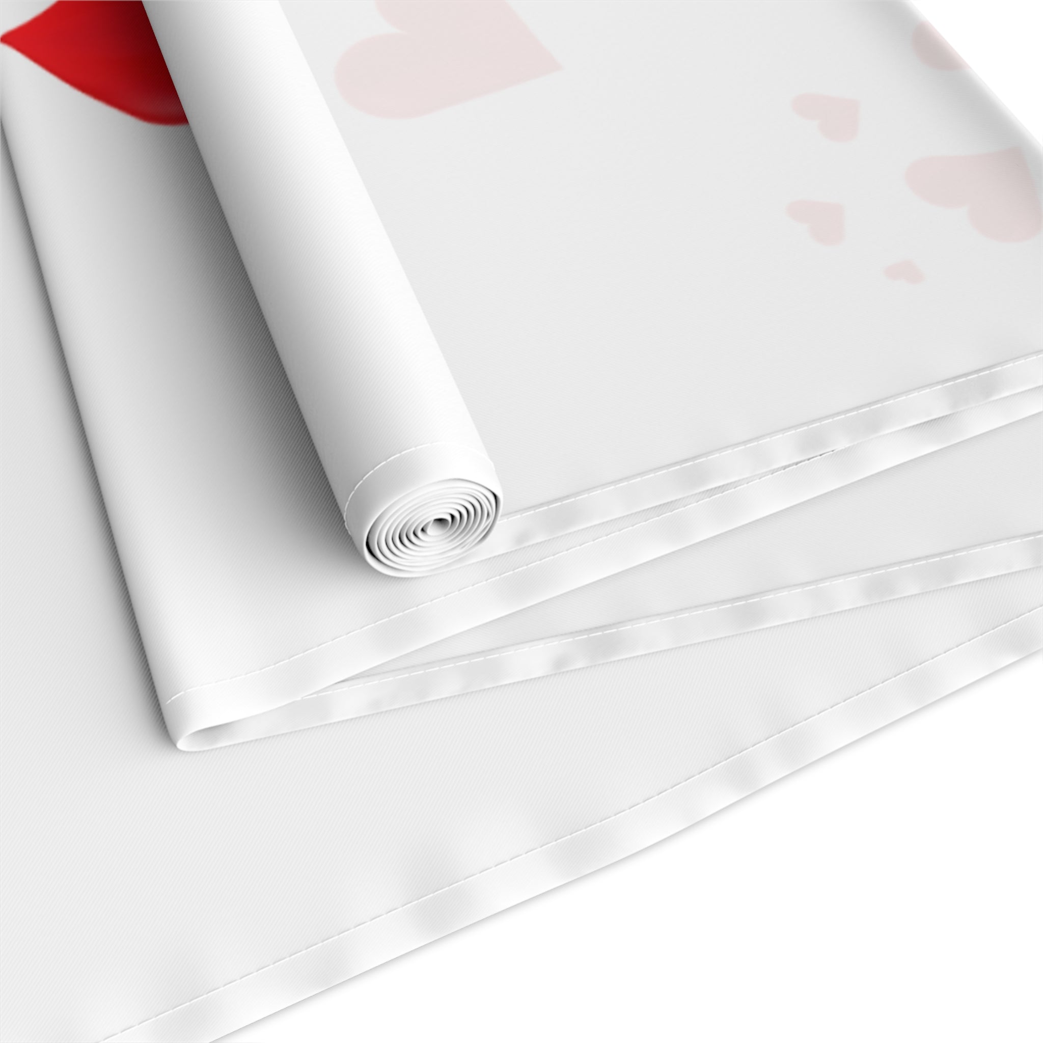 Valentines Day Heart Table Runner