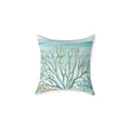 Coastal Reef Throw Pillow