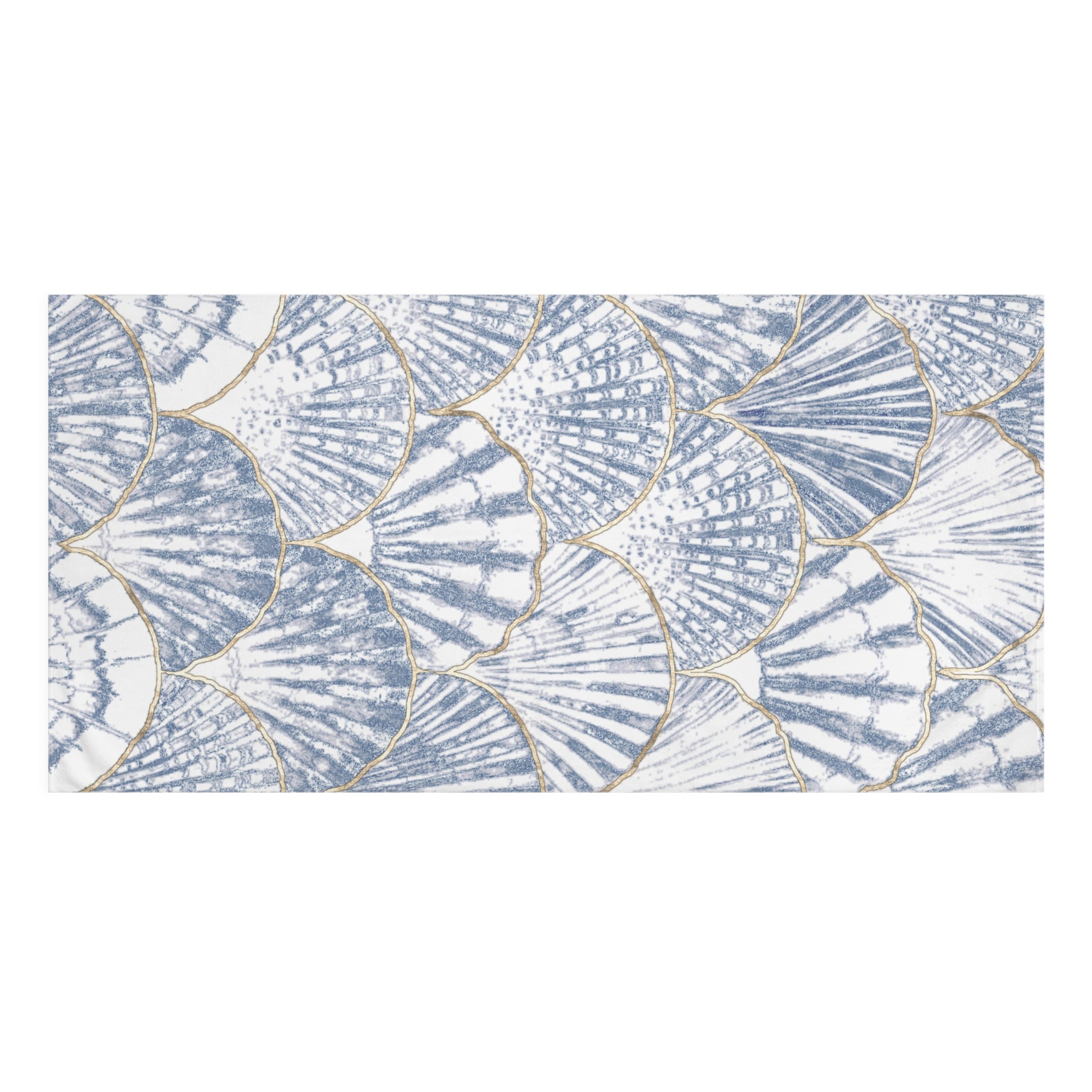 Coastal Seashell Mink-Cotton BathTowel