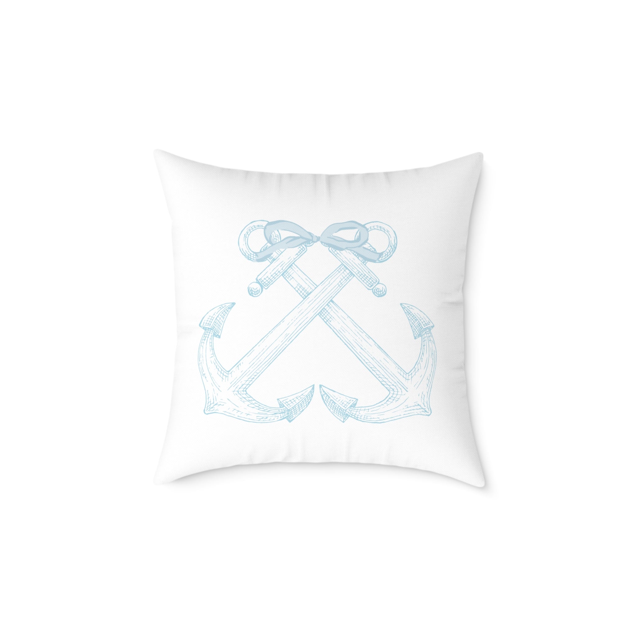Nautical Anchor Pillow