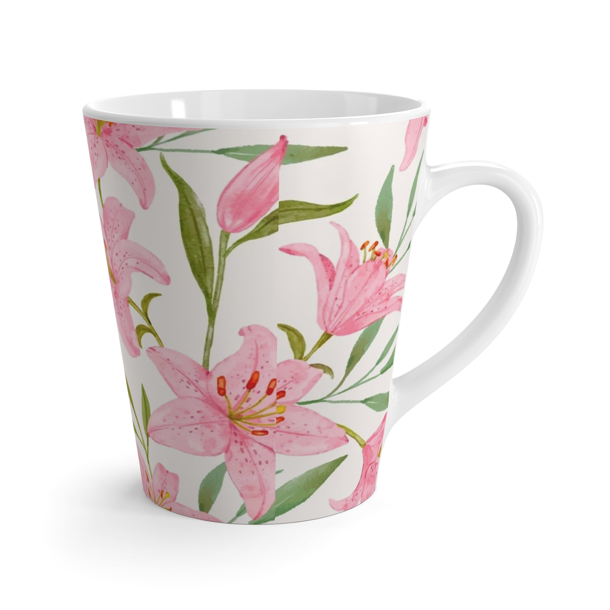 Floral Latte Mug