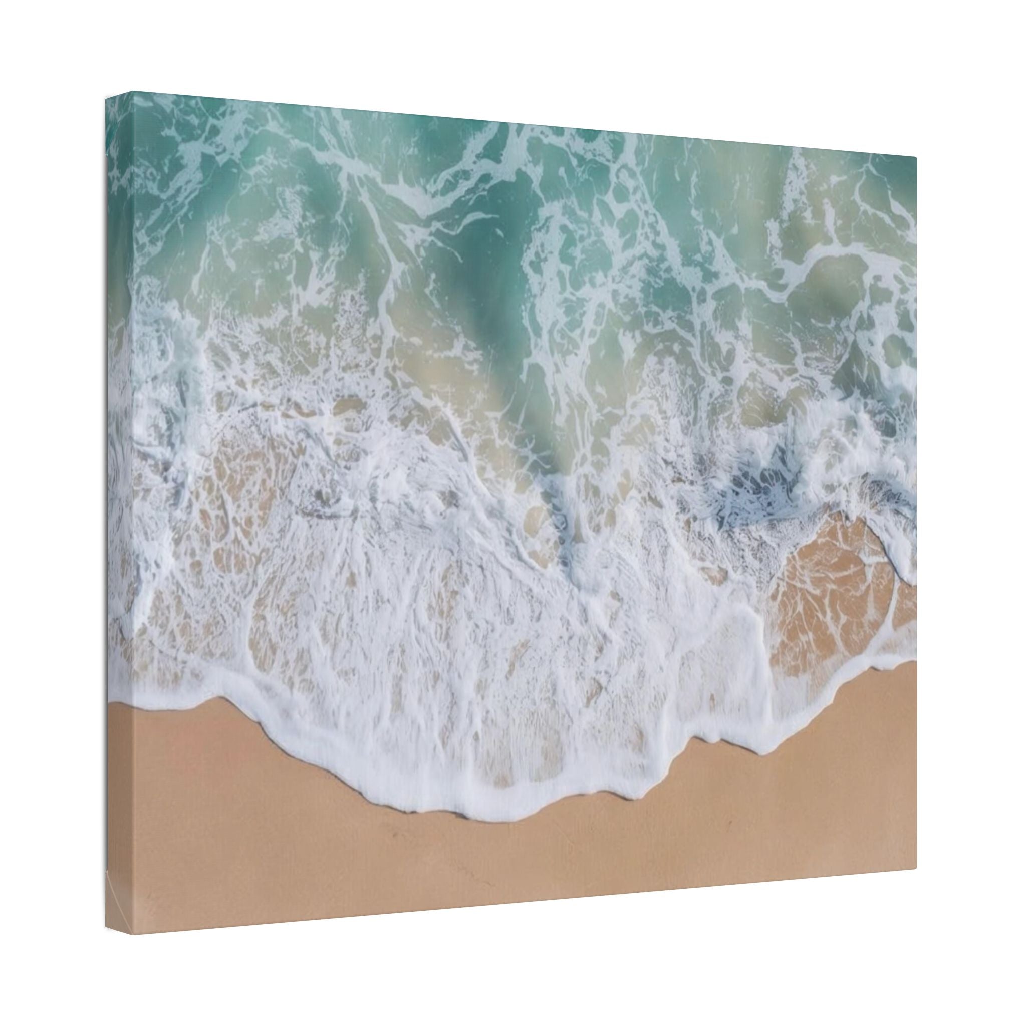 Ocean Waves Beach Canvas