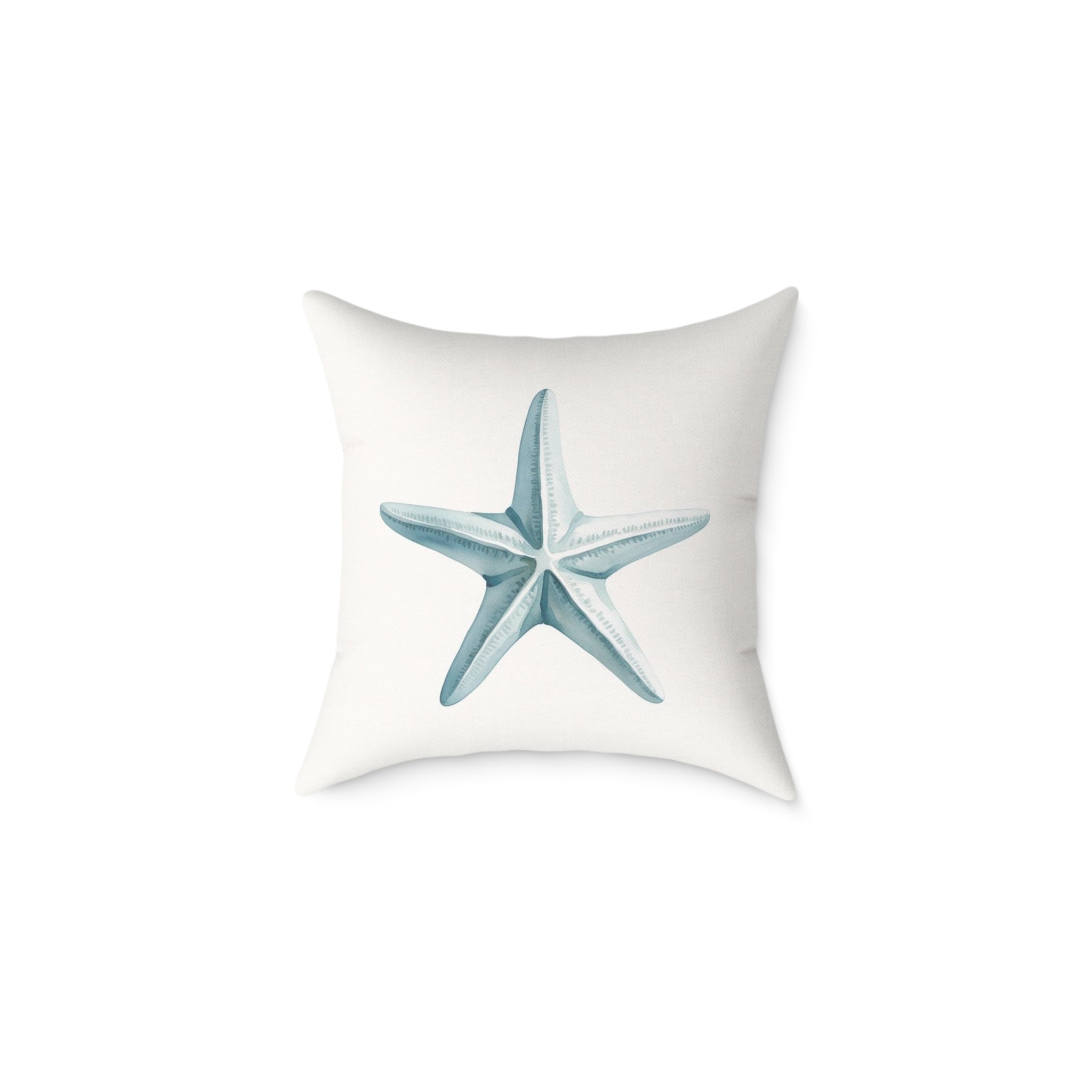 Starfish Throw Pillow Coastal Home Decor