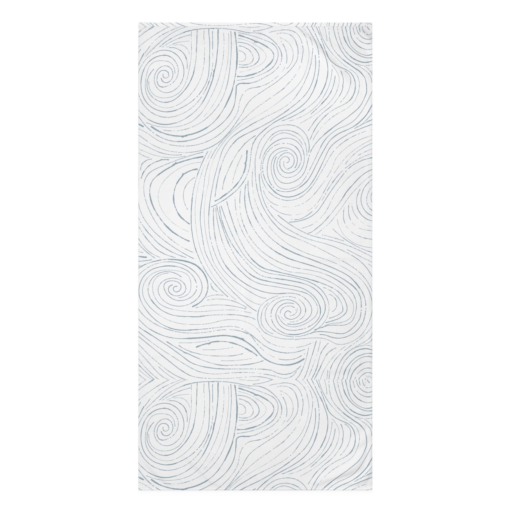 Abstract Coastal Bath towel
