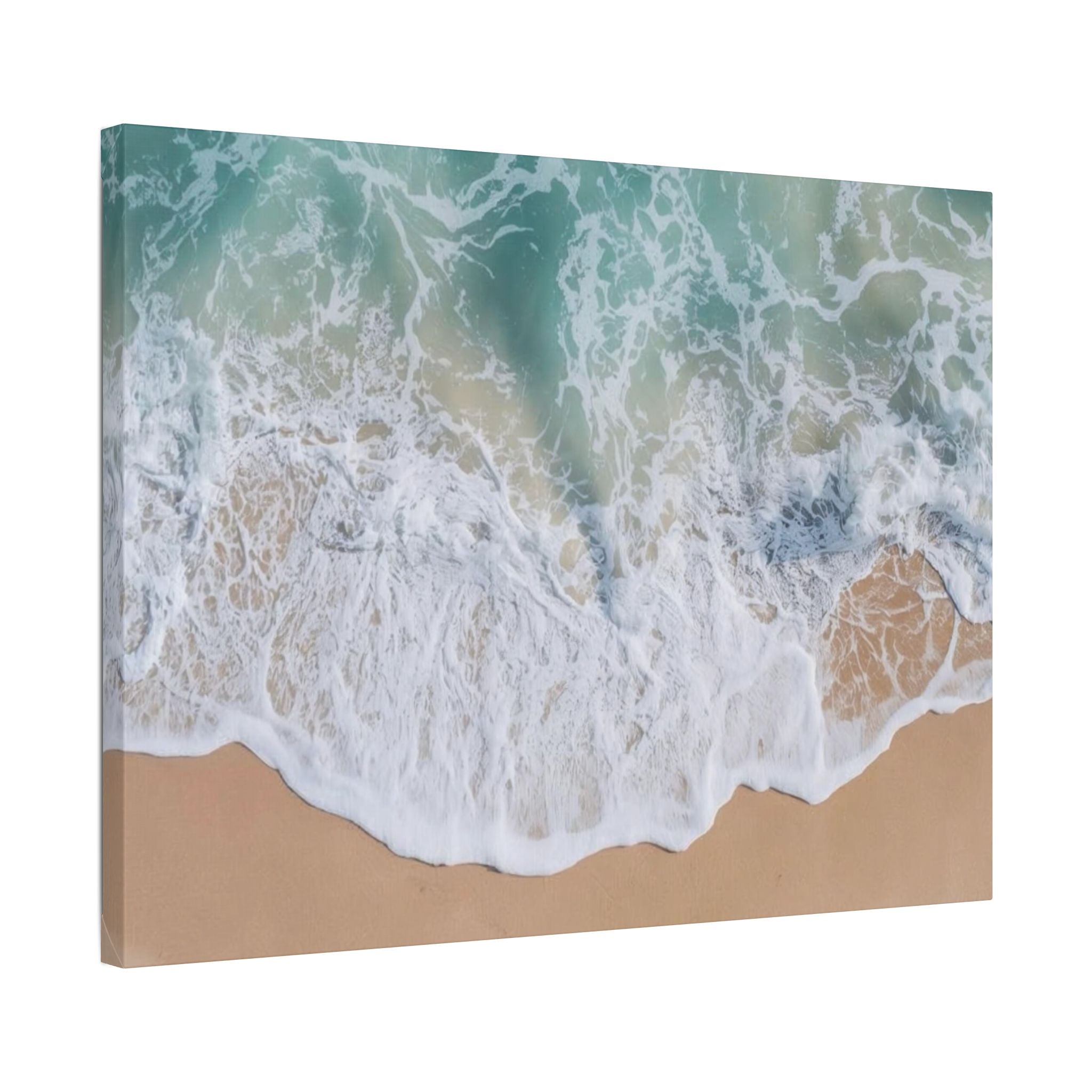 Ocean Waves Beach Canvas
