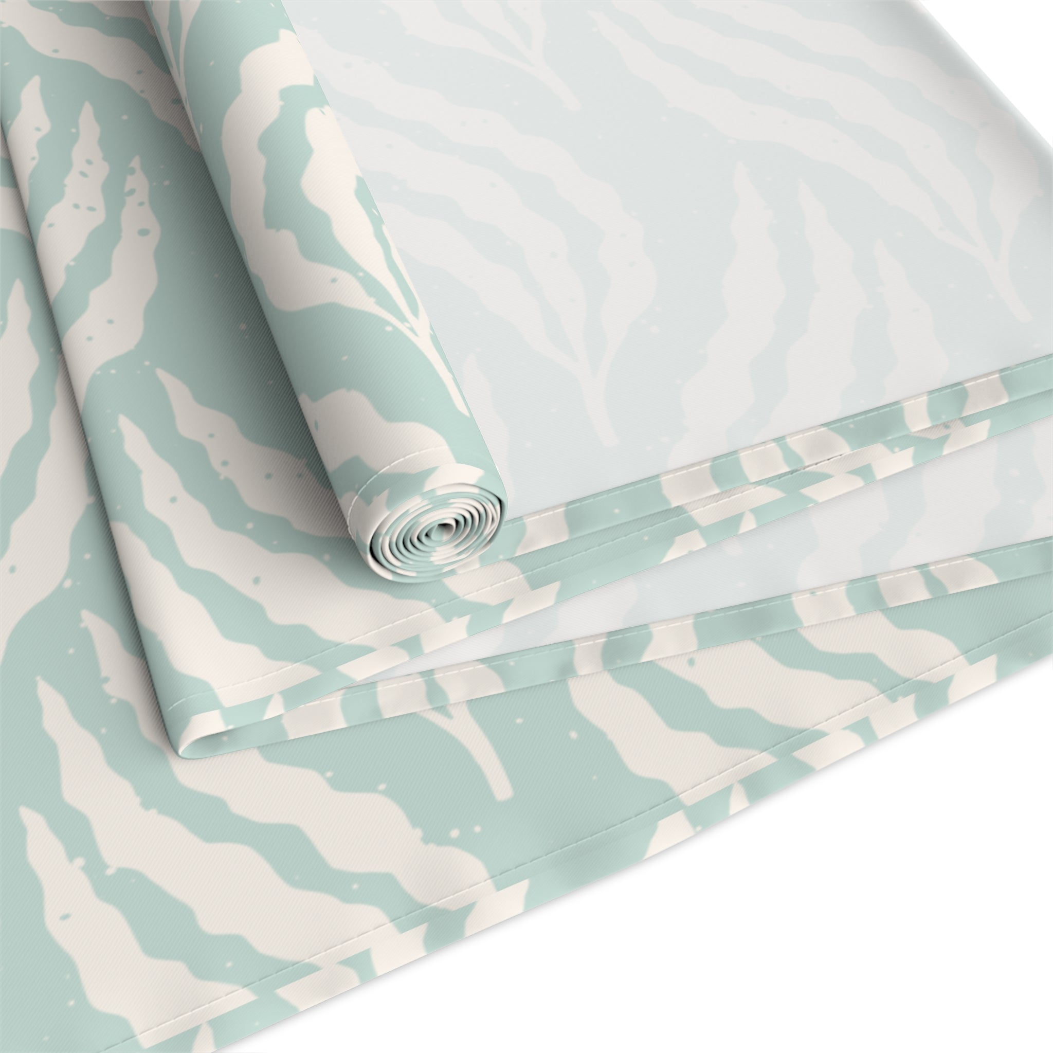 Coastal Wave Pattern Table Runner
