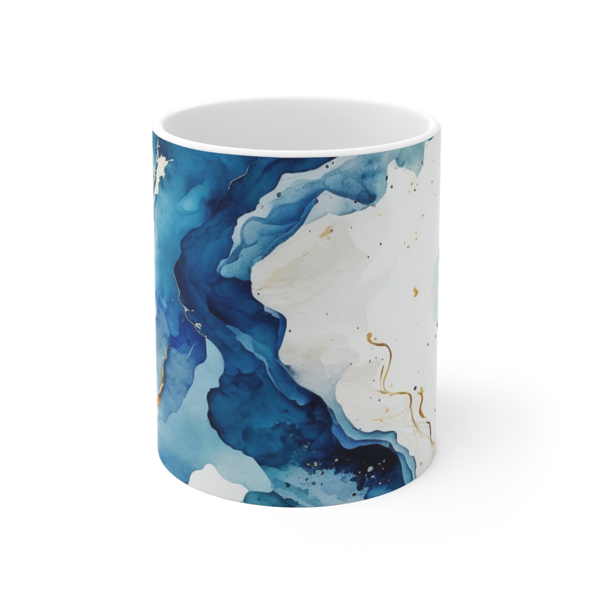 Elegant Blue Coastal Mug