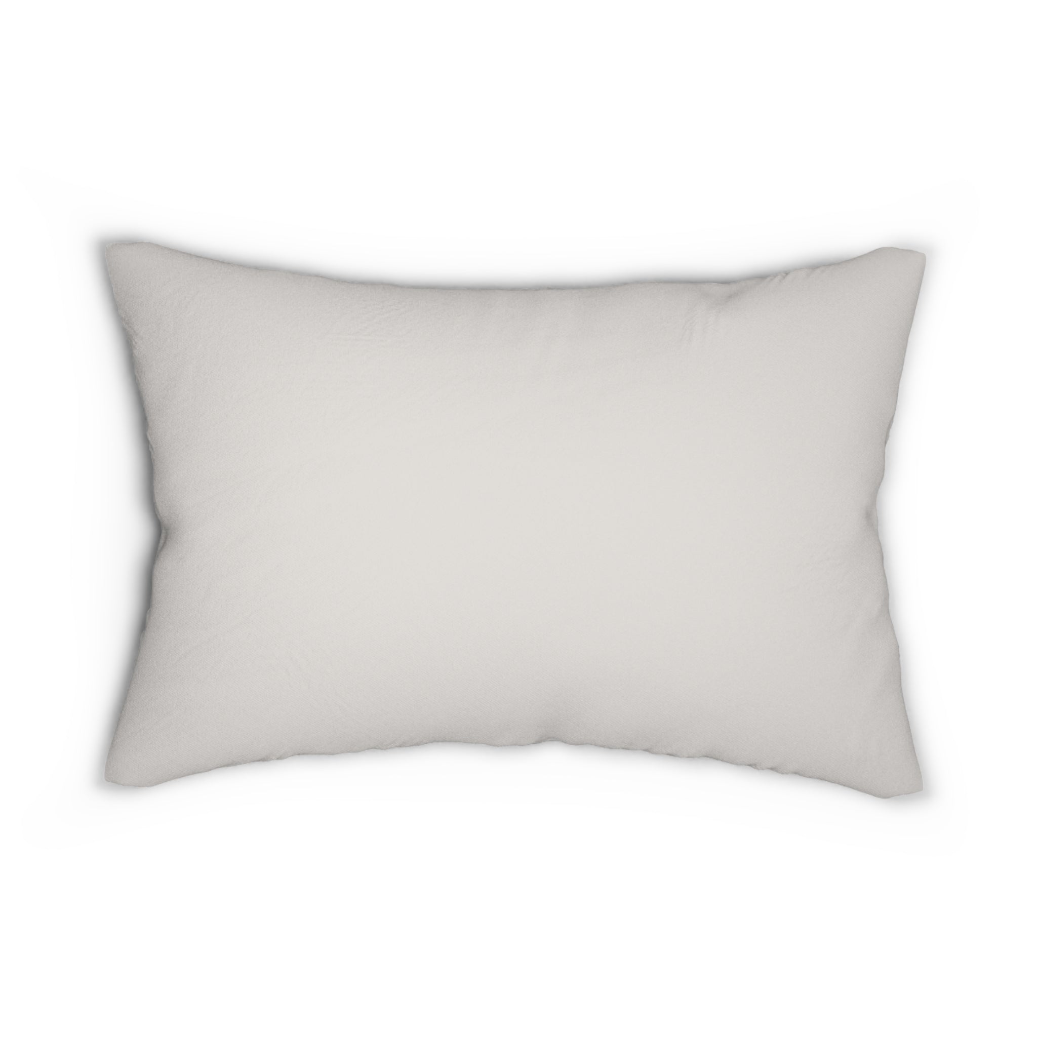 Neutral Sand Dollar Pattern Lumbar Pillow