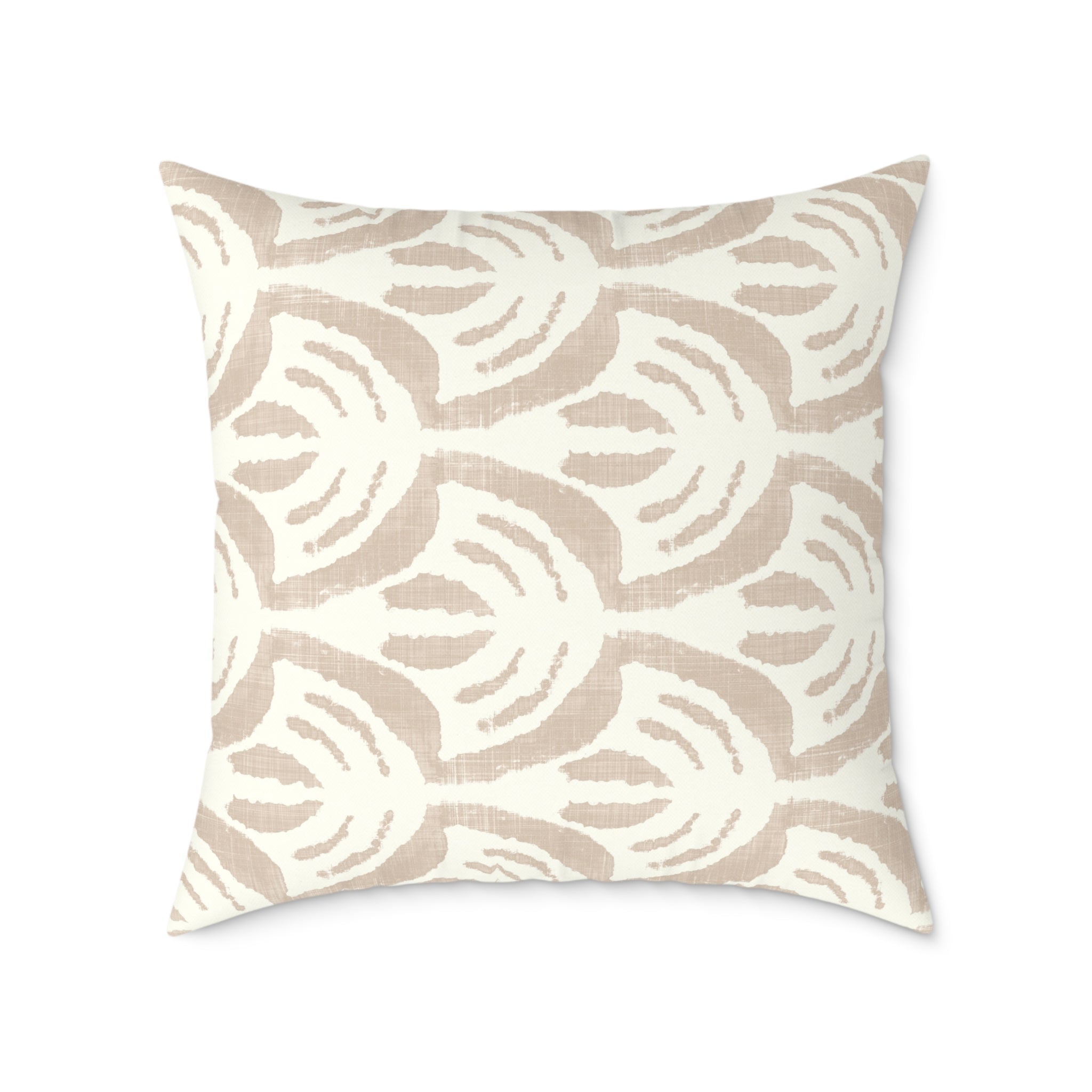 Boho Neutral Throw Pillow