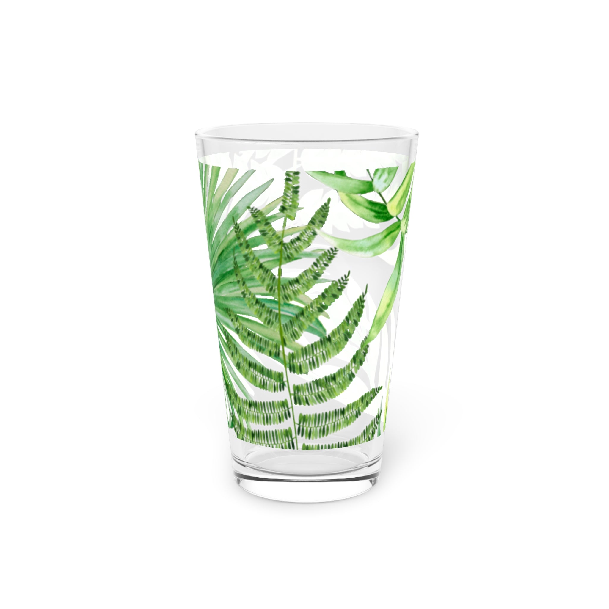Tropical Pint Glass - 16oz - Perfect for Summer Gatherings & Outdoor Parties