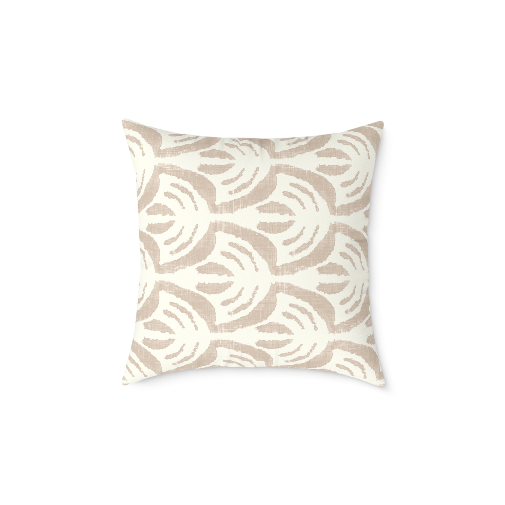 Boho Neutral Throw Pillow