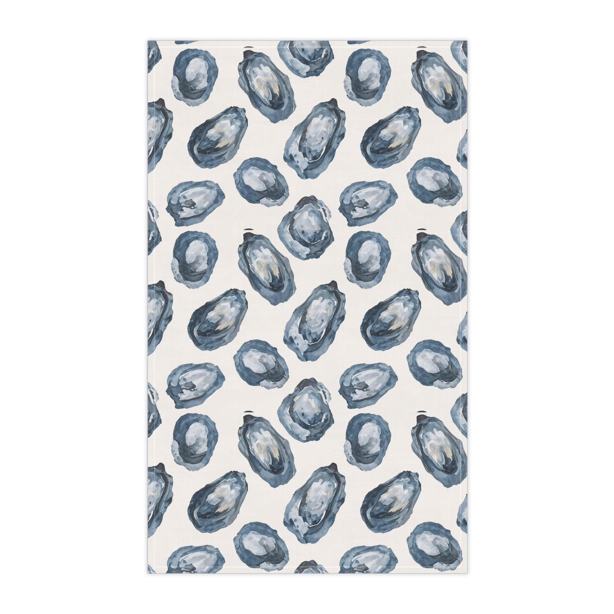 Navy Oyster Kitchen Towel