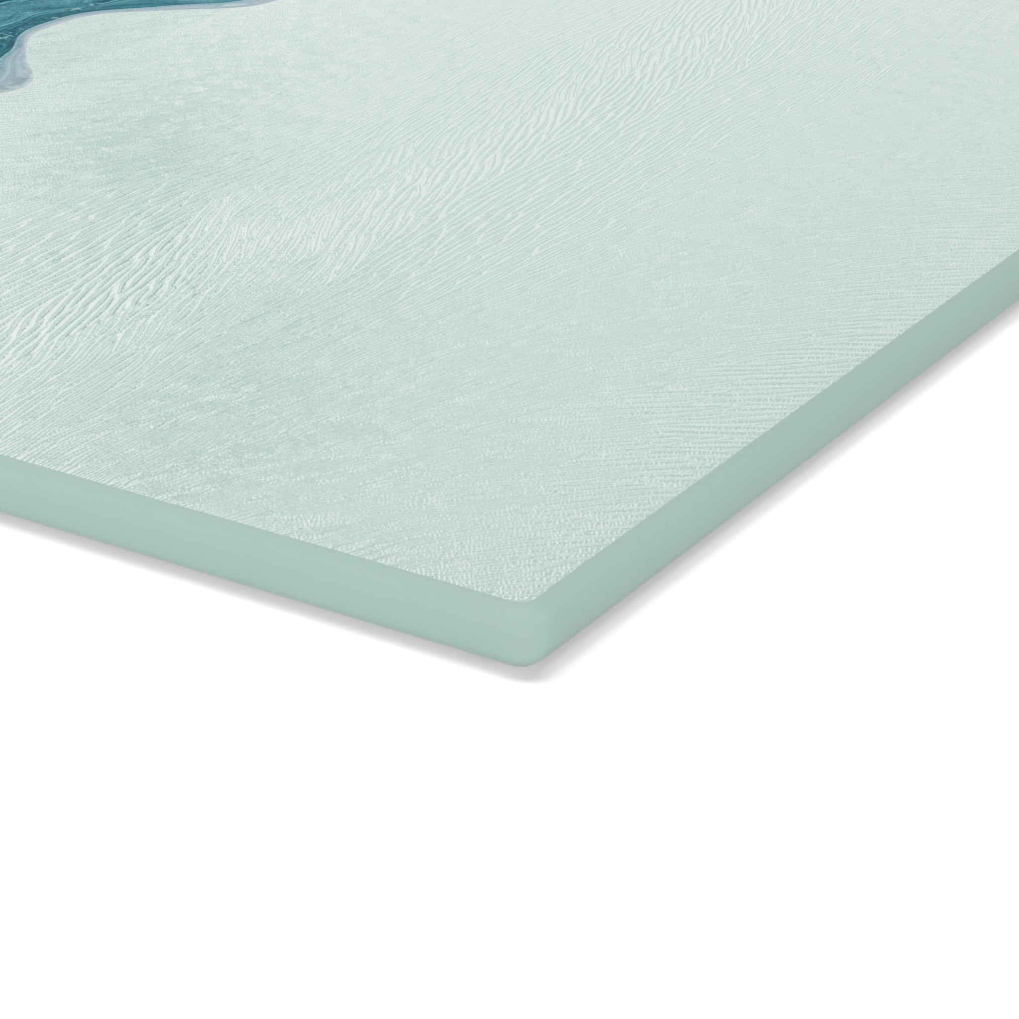 Abstract Wave Glass Cutting Board