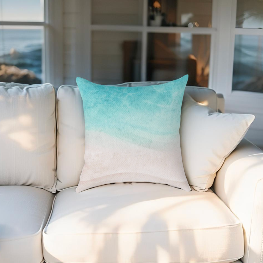 Beach Inspired Throw Pillow