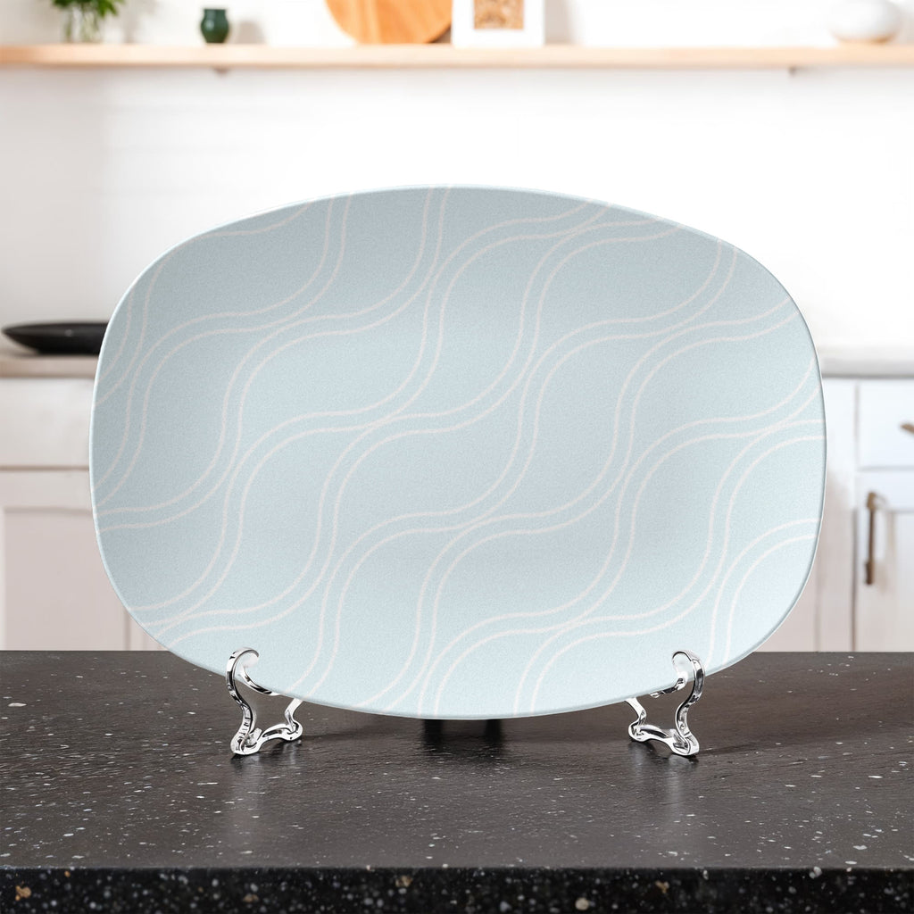 Light Blue Serving Platter