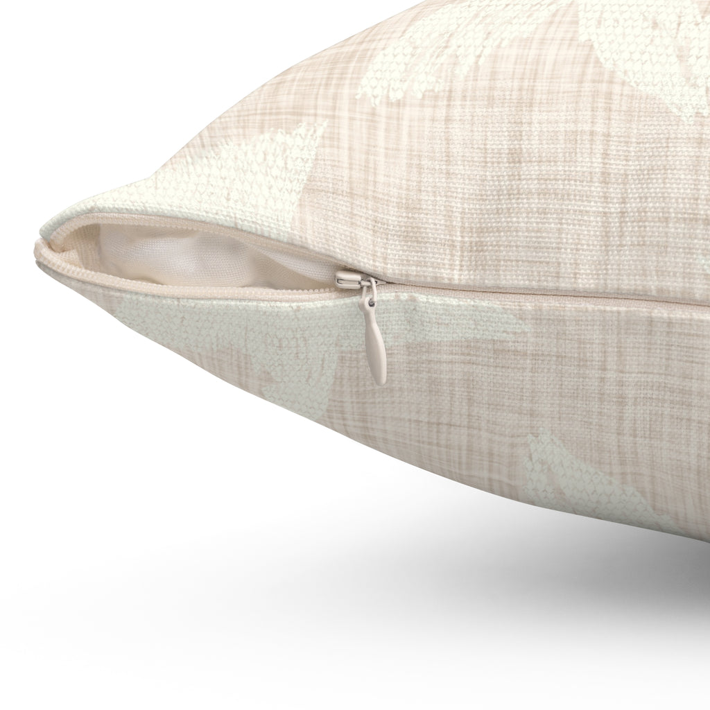 Blush Starfish Pattern Throw Pillow