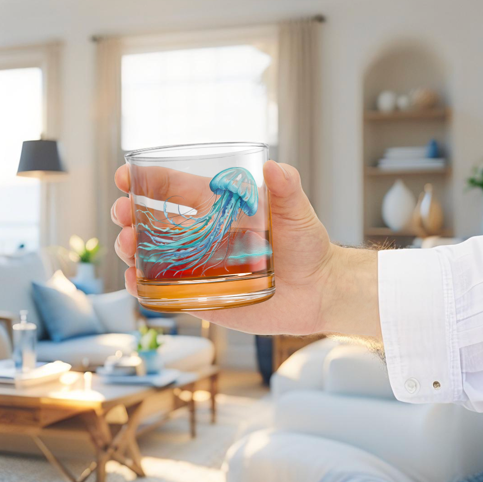 Jelly Fish Cocktail Glass