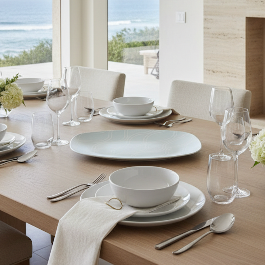 Light Blue Serving Platter