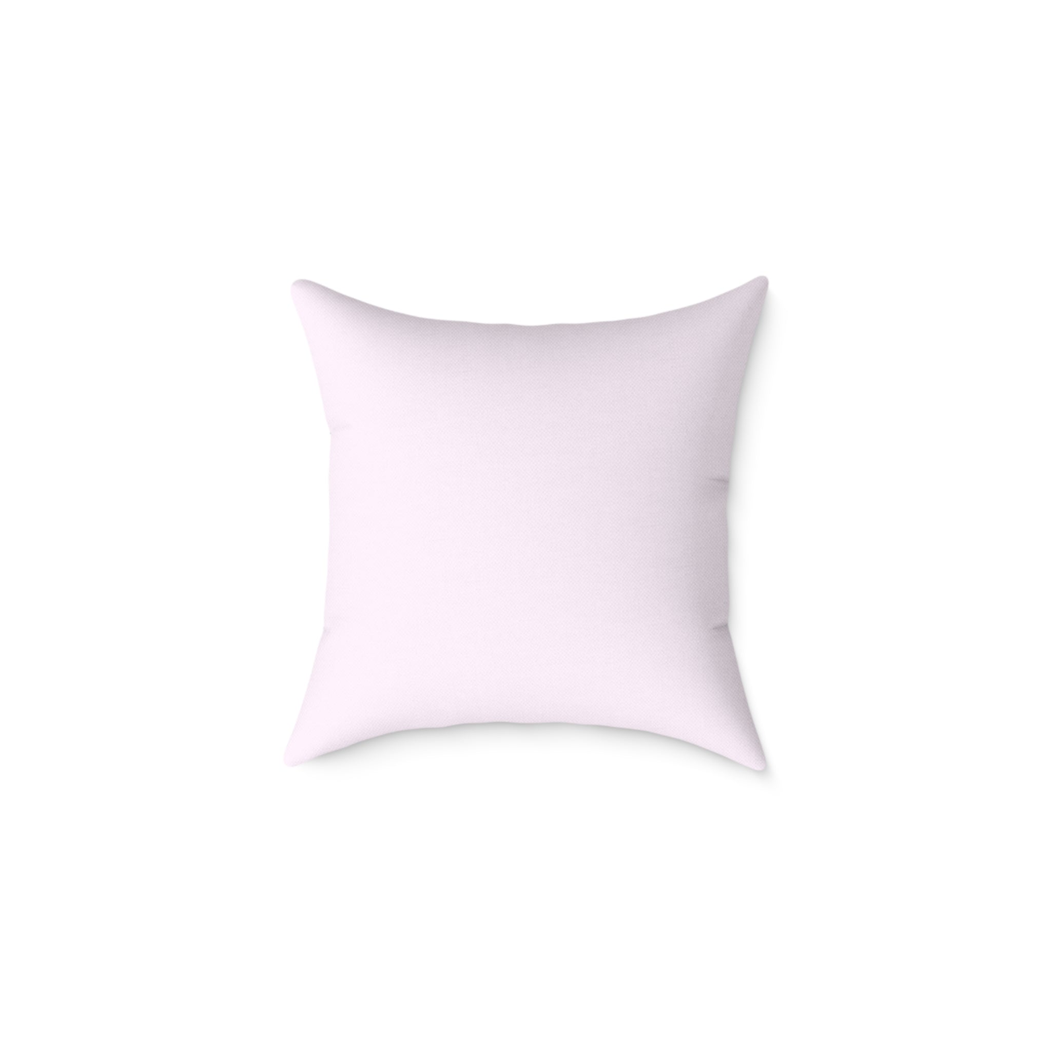 Pink & Green Tropical Throw Pillow