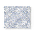 Blue Seashell Pattern Cotton Comforter