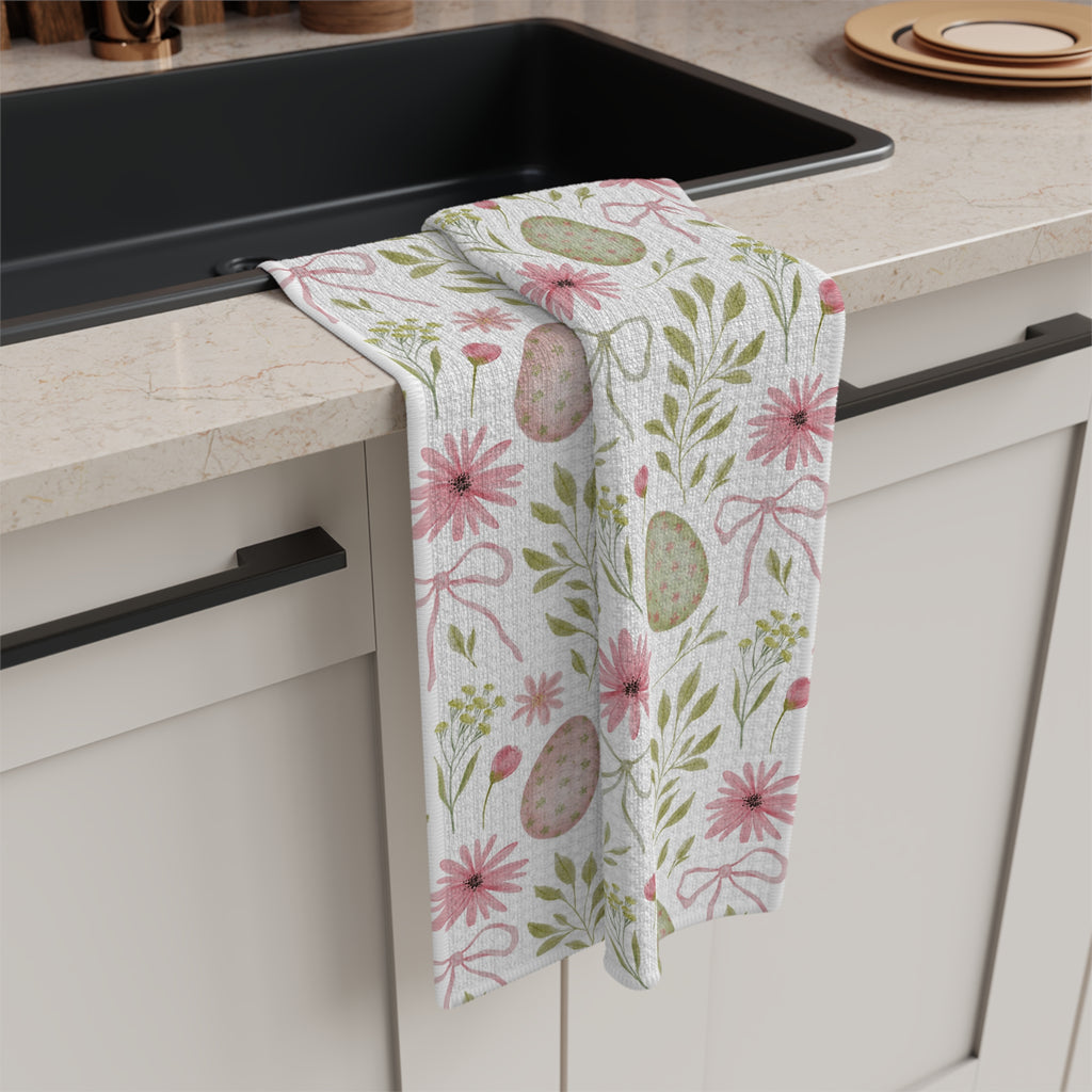 Pastel Easter Egg Kitchen Towel