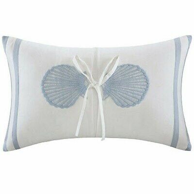Coastal Seashell Decorative Lumbar Pillow