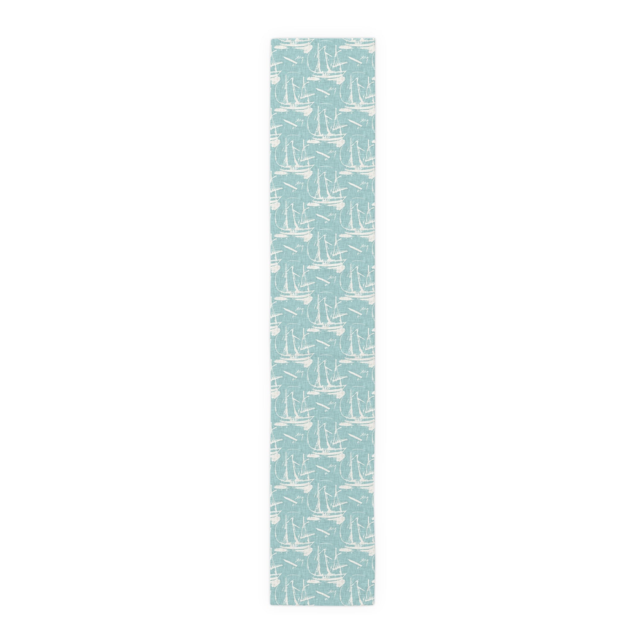 Coastal Sailboat Table Runner