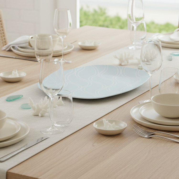 Light Blue Serving Platter