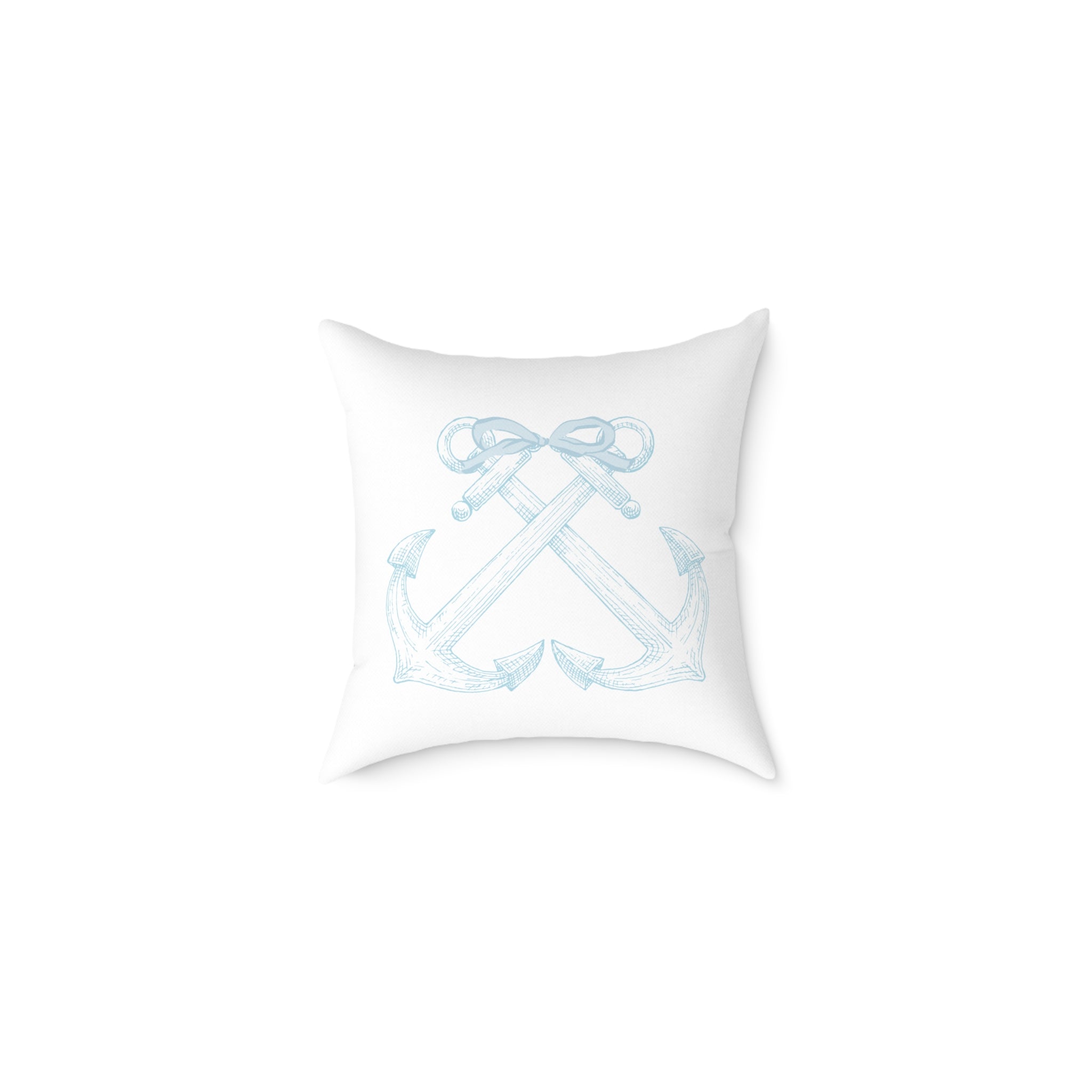 Nautical Anchor Pillow