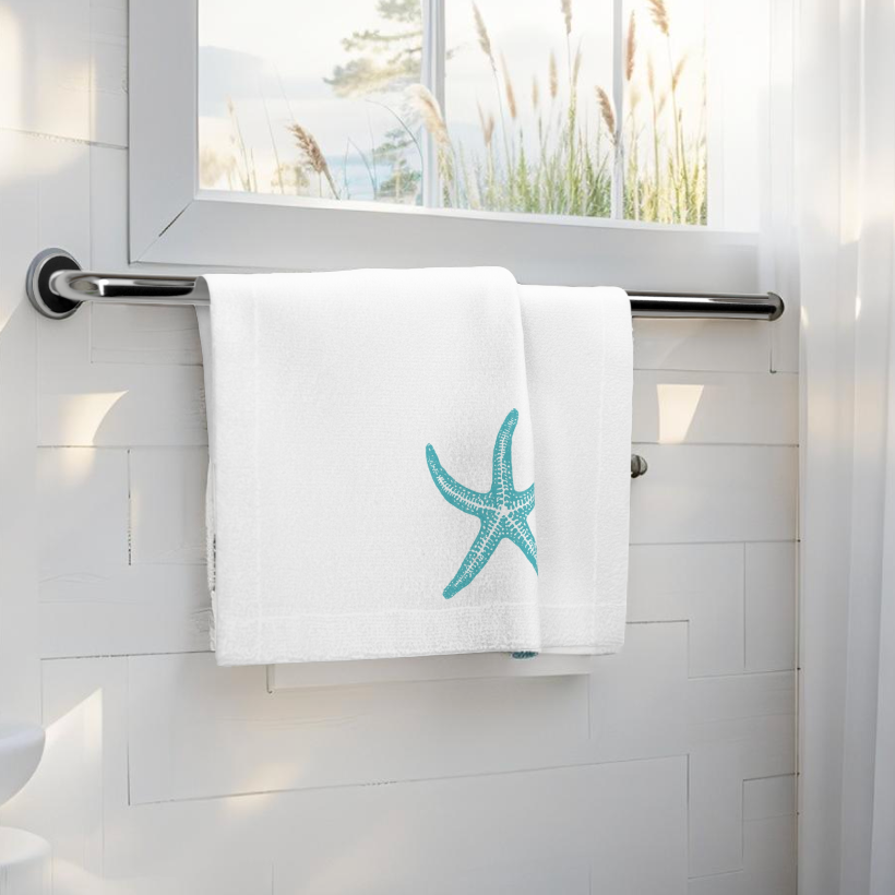 Starfish Face Towel