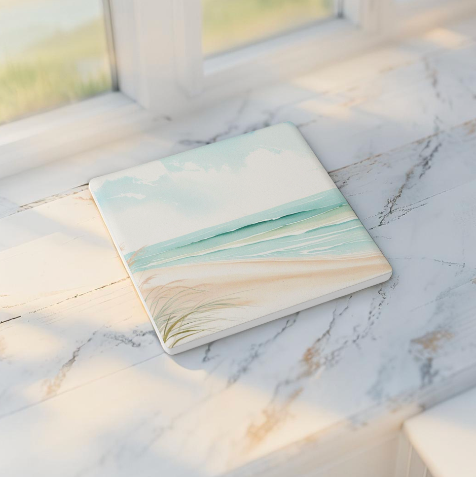 Ceramic Coaster Beach Theme Set