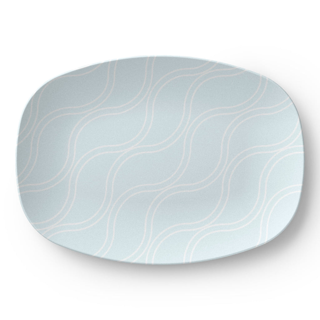 Light Blue Serving Platter