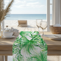 Tropical Palm Table Runner