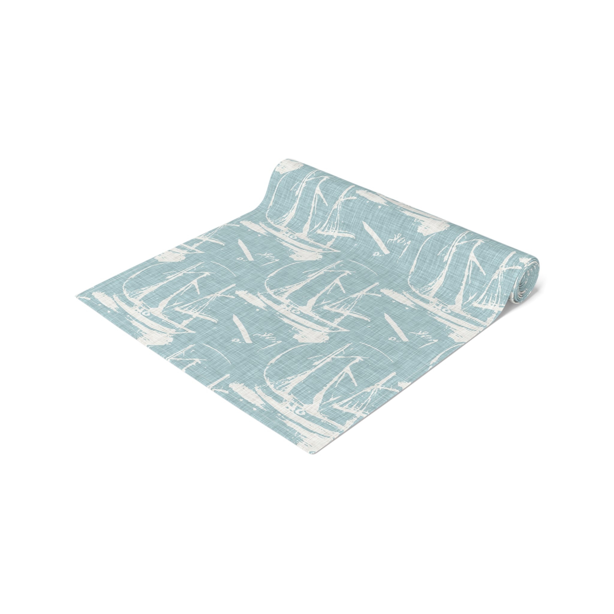 Coastal Sailboat Table Runner