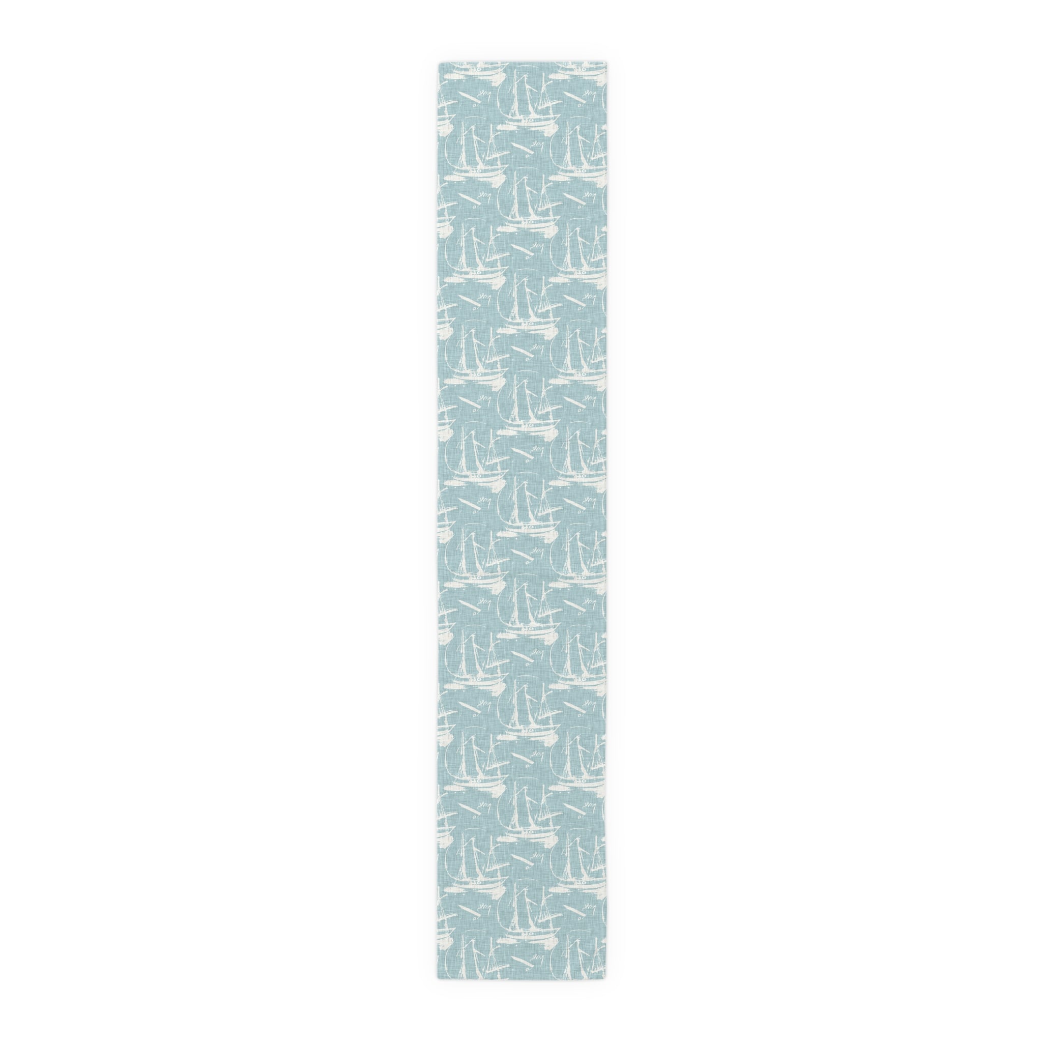 Coastal Sailboat Table Runner