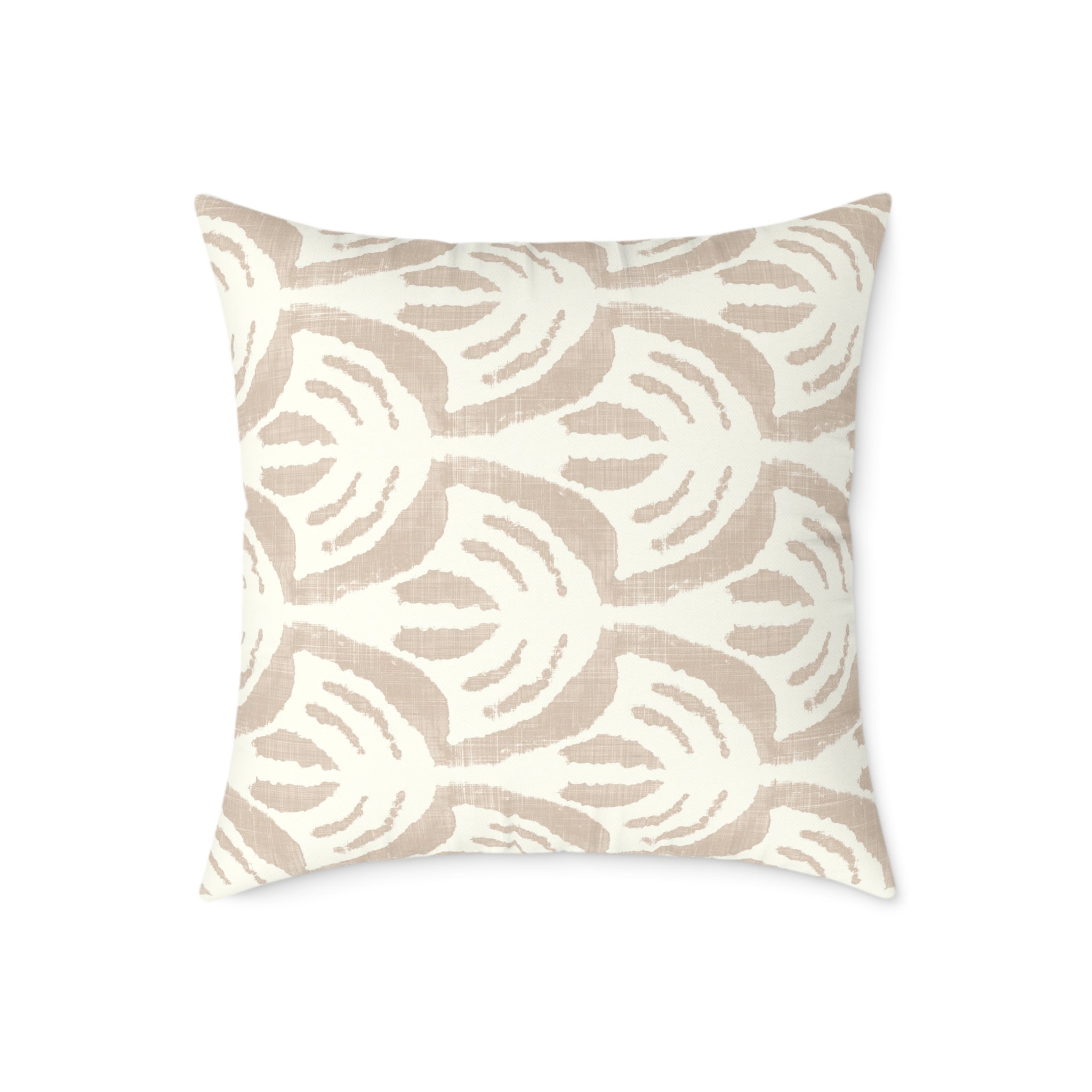 Boho Neutral Throw Pillow