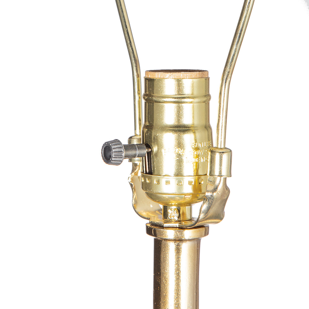 Palm Tree Gold Table Lamp